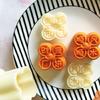 30g Pastries Molds Baking Molds Cake Molds Chinese Characters Shape Kitchen Baking Accessory Baking Supplies for Baking