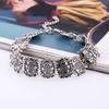 Vintage European Alloy Short Necklace With Geometric Design For Men And Women