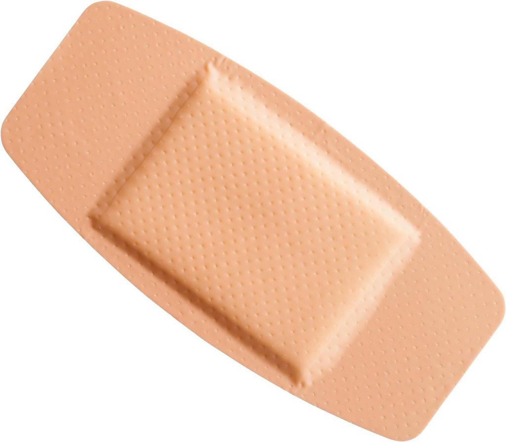 Elastisches Gewebe Knie & Ellbogen Großes Pflaster - Trommelform für Erste Hilfe