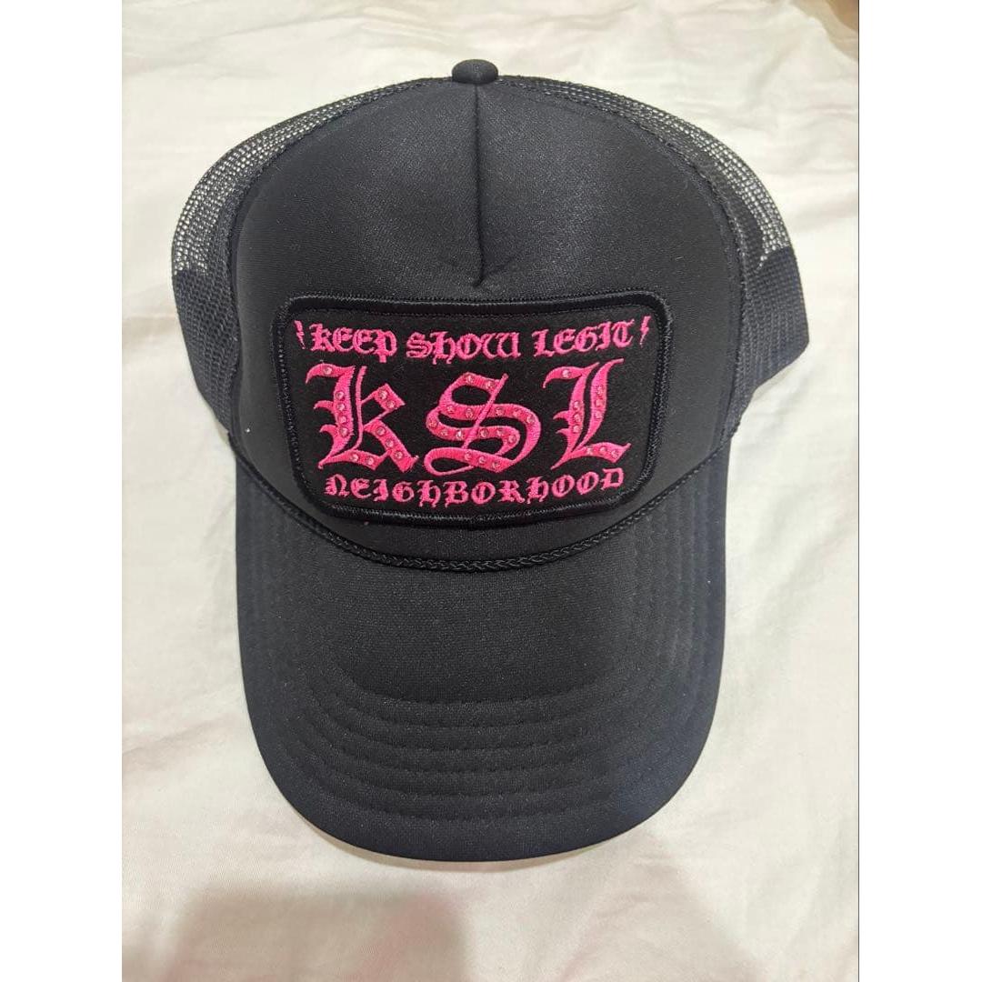 Used NEIGHBORHOOD KSL Mesh Cap Black