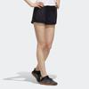 Adidas 3S Comfortable Simple Elastic Letter Three-Quarter Casual Shorts Women Shorts Black DY8665