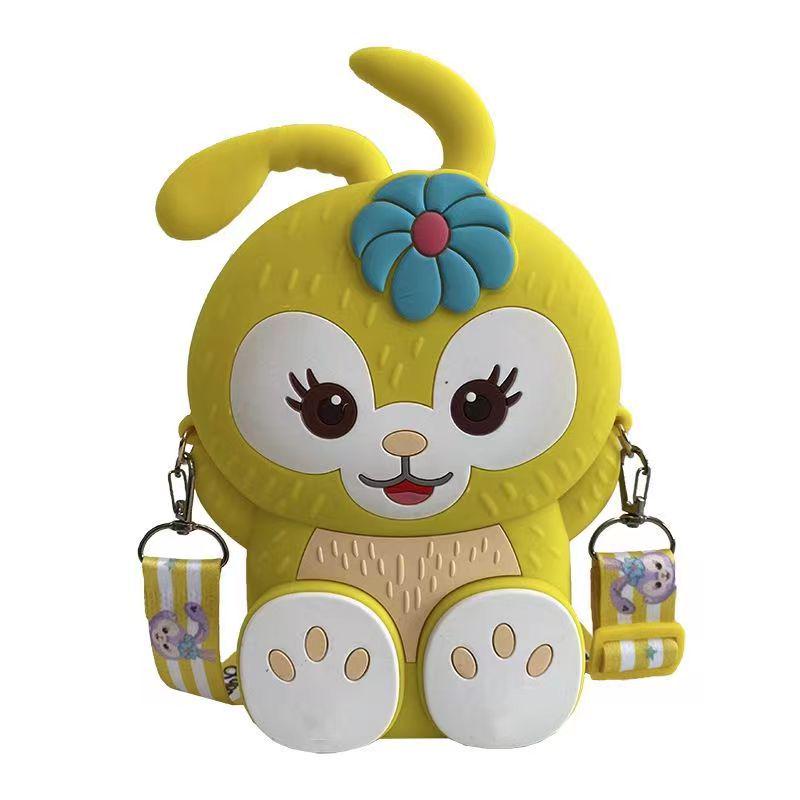 Kuromi & My Melody Cute Silicone Crossbody Bag - Fashionable Children's Coin Purse & Women's Storage Bag