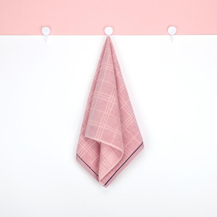 

Классическое полотенце в полоску из 100% хлопка класса А, вышитый подарок 72*34cm 105g фиолетовый