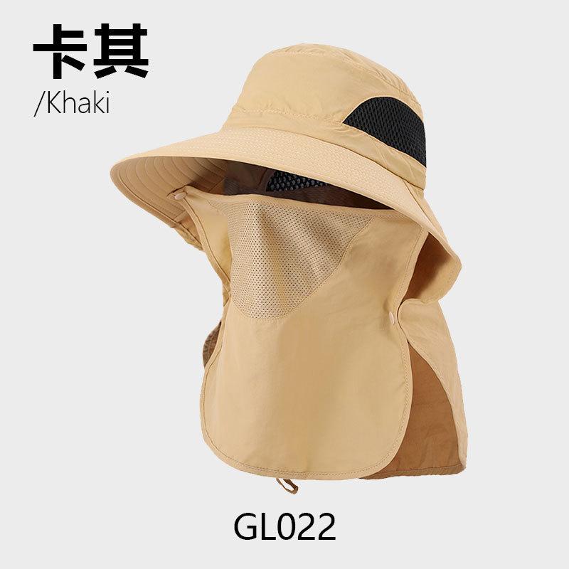 Bucket Hat Breathable Sunshade Sun Protection Hat Men and Women Plus Brim Sun Hat Outdoor Quick Drying Mountaineering Fishing Hat