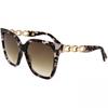 MoSchino Women S 55 Mm Brown SunglaSSeS Pink Havana