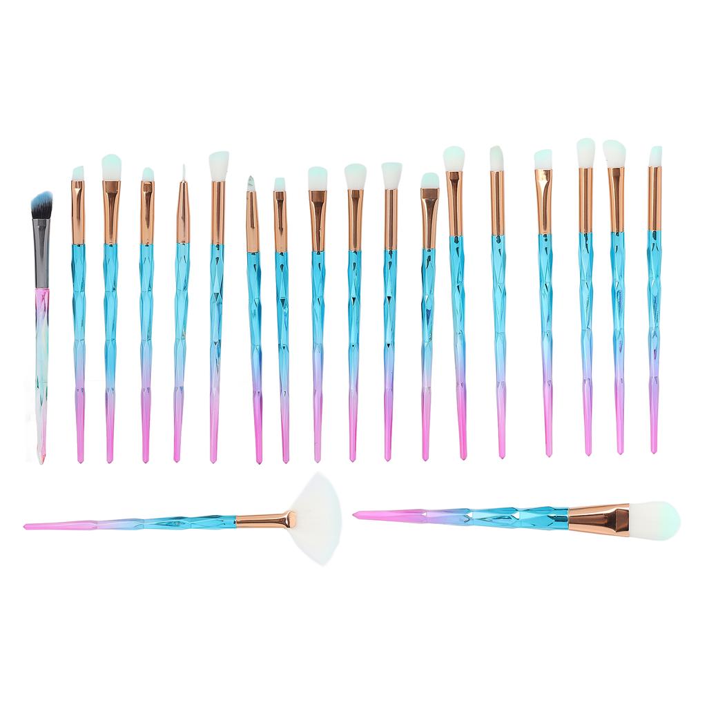 20pcs Makeup Brush Set Professional Foundation Concealer Face Powder Blush Eyeshadow Brushes for Wom