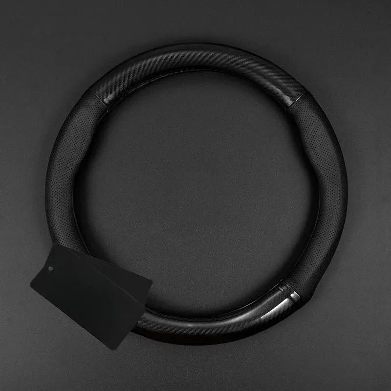 For MG4 EV -2024 Steering Wheel Cover Non-Slip Breathable Grip Wrap for Safe Daily Driving Waterproof