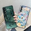Fashion Chinese Tiger Dragon Case For Samsung Galaxy S22 Plus S8 S7 S10e S20 Fe S10 S9 S21 S23 Ultra 5g Silicone Cover Funda