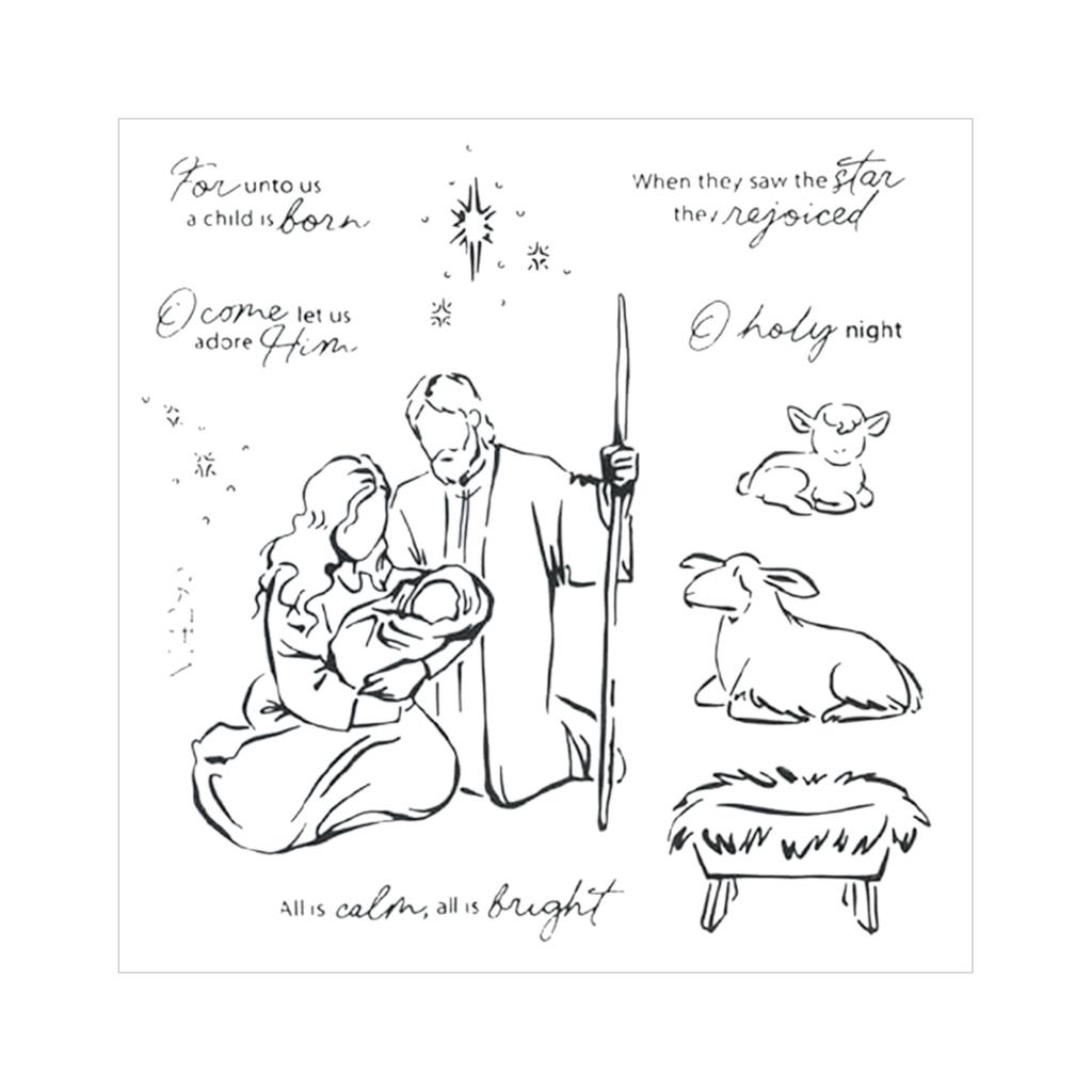 Clear Silicone For DIY Crafts – Transparent Template For Journaling And Scrapbooking