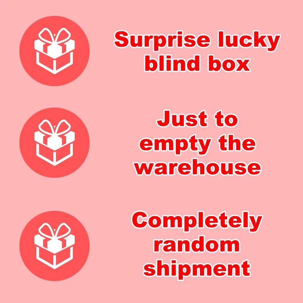 Žhavá sleva! Náhodný tajemný balíček - Lesklé doplňky, Vintage cetky a Zvláštní dárky uvnitř