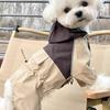 Waterproof Four-Legged Color Block Pet Raincoat – Stylish & Windproof for Cats, Dogs, Teddy, Bichon
