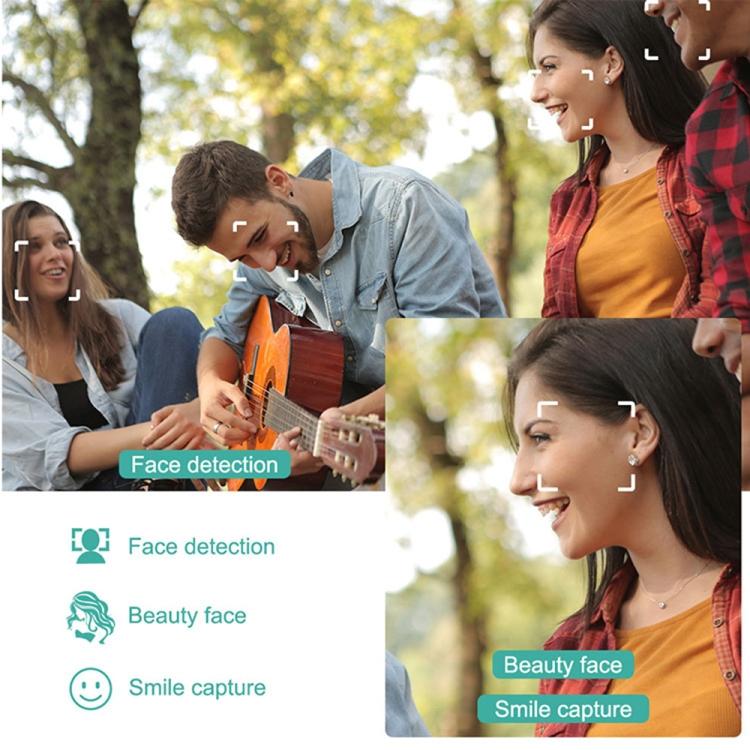 DC402 2.4 inch 44MP 16X Zoom 1080P Full HD Cameră Digitală Copii Cameră cu Card, Priza EU