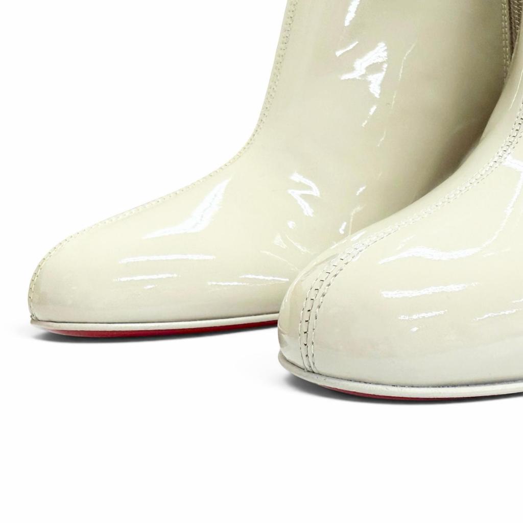 Pristine Christian Louboutin TURELA 55 Side-zip Short Boots 35 Used