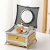 Elegant Classic Rotating Ballerina Music Box with Drawer Hand Crank Music Jewelry Box Perfect Christmas Gift for Girls 3