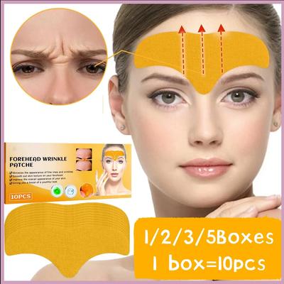 Forehead Wrinkle Patch Reduce Fine Lines Firming Smoothing Tighten Forehead Collagen Gel Patch Skin Care Stickers for Women