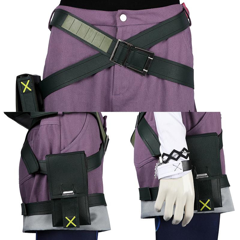 Clove Cosplay Costume Game Valorant Clove Immortal Cosplay Costume Women Combat Uniform Halloween Party Outfit Full Set
