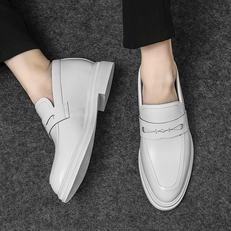 Fashion Classic Men New Footwear for Wedding High Quality Men's Dress Shoes All-match Men's Loafers Men's Slip-On Fashion Outdoor Shoes