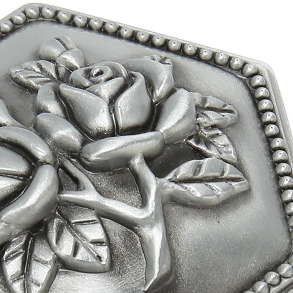 Hexagonal Zinc Alloy Trinket Box Small Heart Shape Organizer For Rings Earrings Necklace