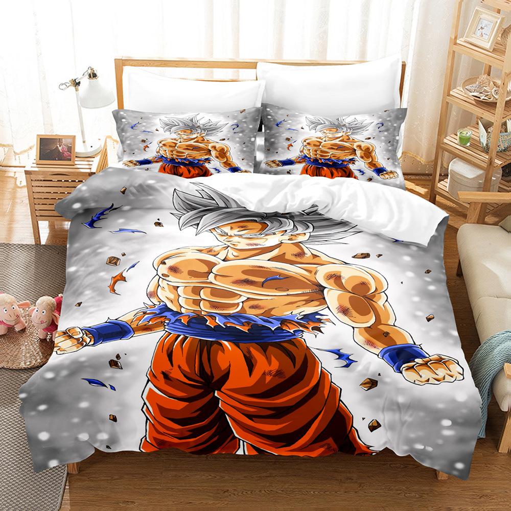Animation Bedding Kit, Series 3D Digital Printing Three-Piece Set