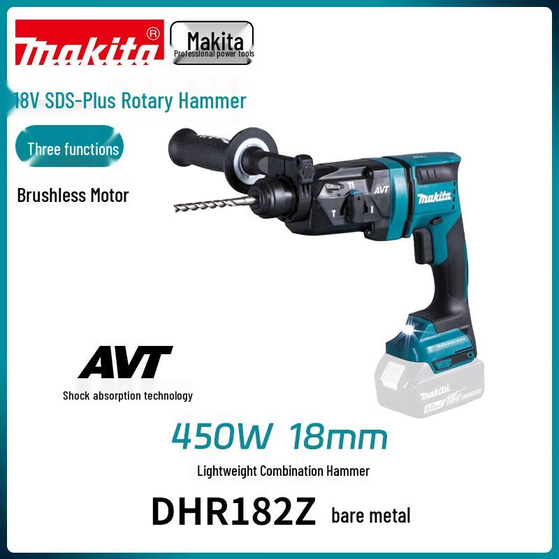 Makita 18V Brushless Cordless Rotary Hammer Drill Series CN plug (adapter included)