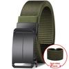 Men's Adjustable Elastic Tactical Nylon Belt with Automatic Buckle
