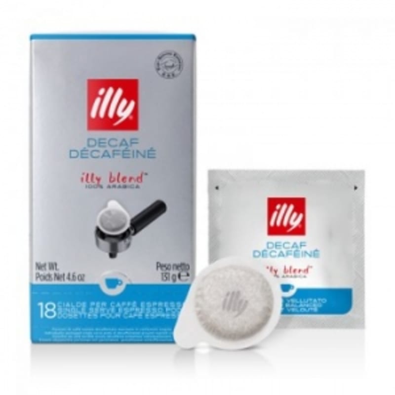 

Illy Espresso - Декофеинизированный (130г) - Подушечка кофе (18 штук)