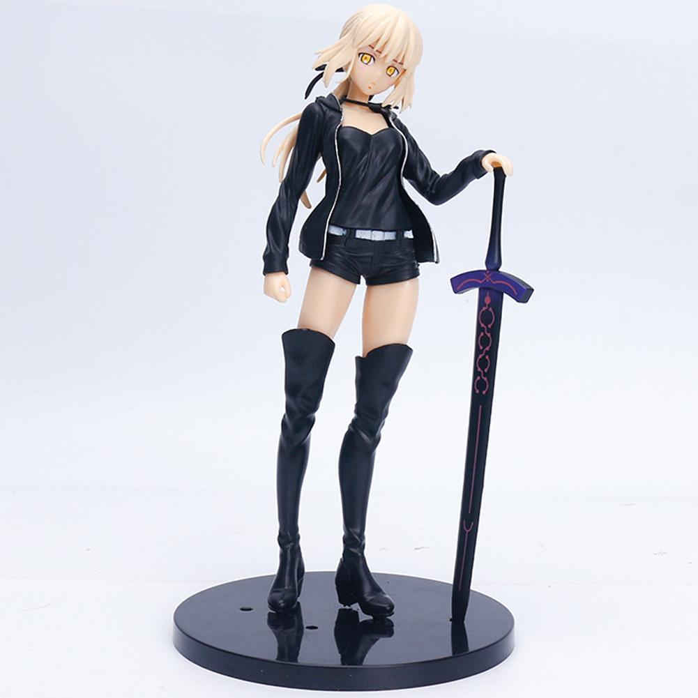 24CM FATE STAY NIGHT FGO Altria Pendragon Game Figure Standing posture Action figures Model Decoration Doll Collection Toy Gift