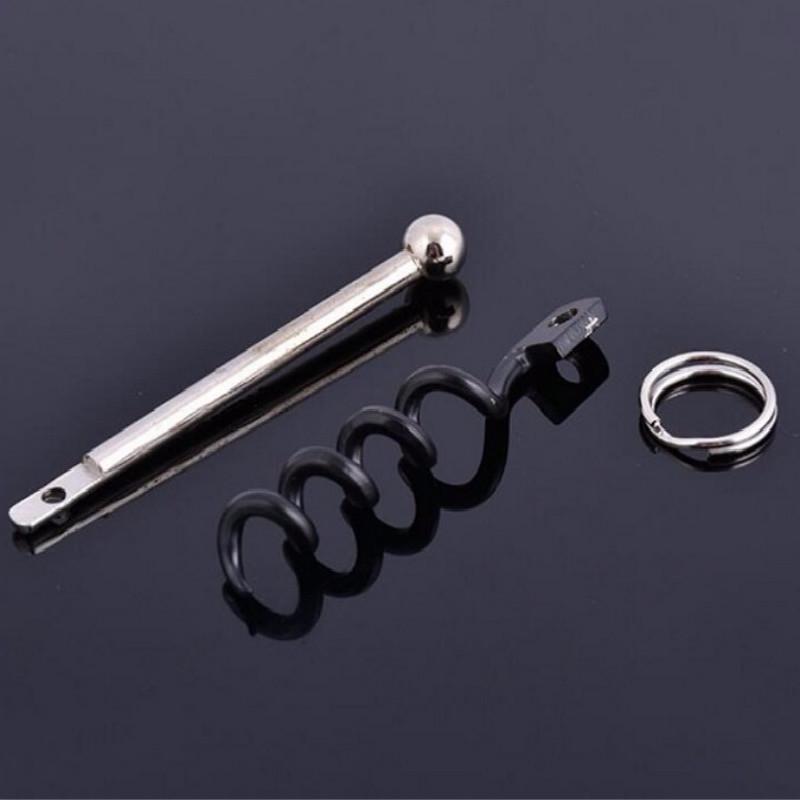 EDC Cork Screw Red Wine Bottle Opener Keyring Tool Multi-functional Camping Survival Equipment Tool