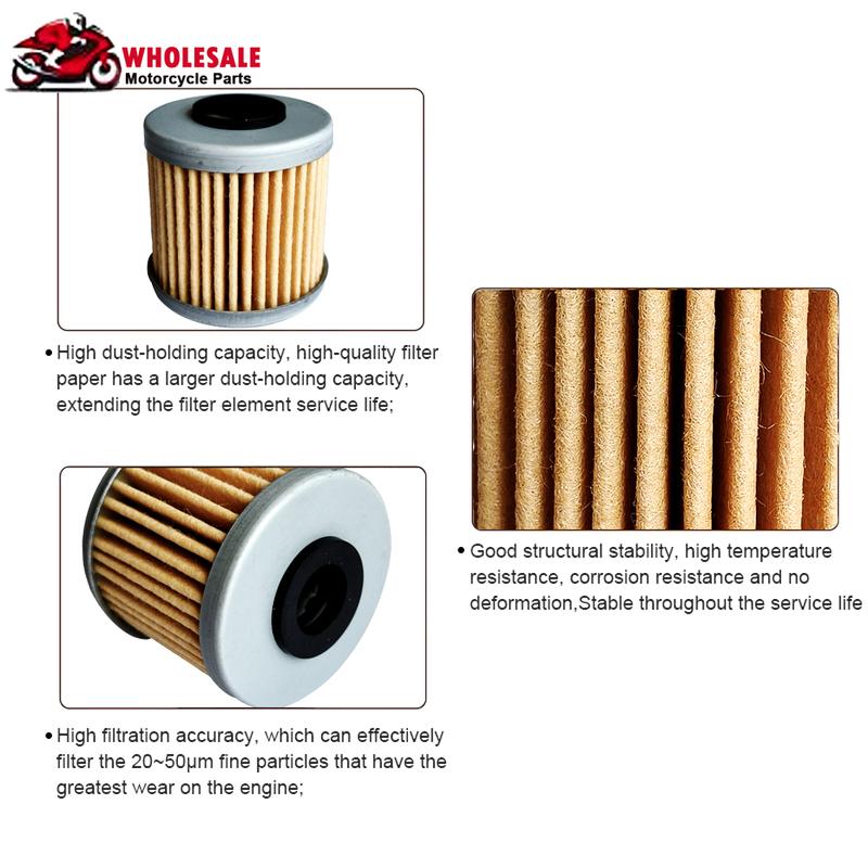 Oil Filter For Honda MSX125 Grom Base SP MSX 125 2021-2025 2022 2023 2024 Z125M Z125MA Z125 M / MA Monkey Z 125 15412-MGS-D21