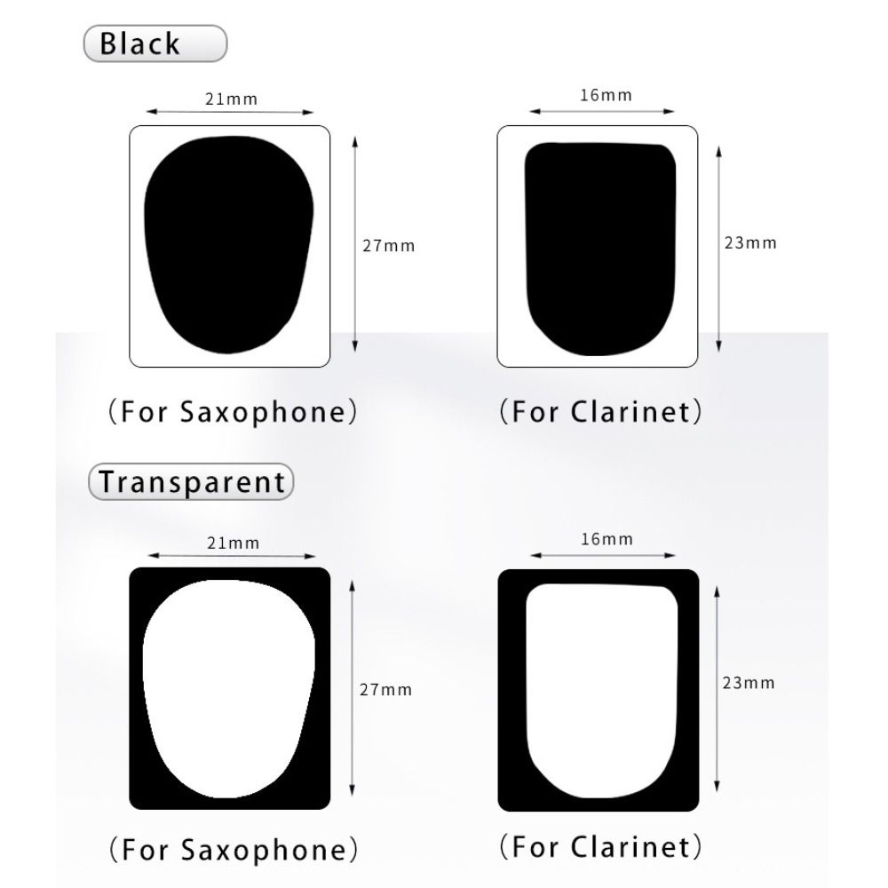 Silicone Pads Sax Mouthpiece Cushion Standard Clarinet Mouthpiece Cushion  Clarinet Clarinet
