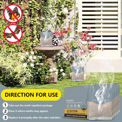 Suitable For Indoor And Outdoor Use With Moths, Natural Moth Deterrent, Safe For Families And