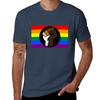 Intersectional Pride Flag T-Shirt Vintage Cute Tops Sweat Men's Cotton T-shirt