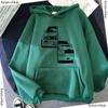 Autumn Winter Men Creative Car Pattern Print Hooded Sweatshirt Loose Comfortable Casual Sport Long Sleeves Hoodies