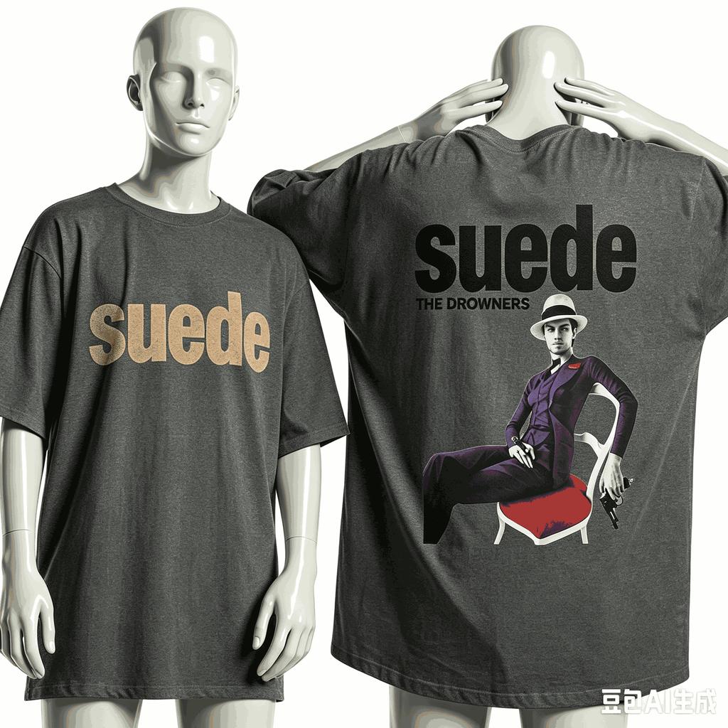 Banda de Gamuza 2026 Camiseta Gráfica Estilo Vintage Ropa Nueva Unisex Camisa de Banda de Rock Hip Hop Oversized Unisex Alta Calidad Cómoda