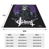 Rock Band Ghost BC Blankets Fleece Sofa Throw Blanket Breathable Throw Blankets for Home Bedroom Travel Throws Bedspread Quilt