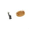 Tabletop Rack Home Bar Decoration Women Shaped Organizer for Living Room Festival Kitchen Woven