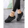 2025 New Lazy Net Shoes for Women's Casual Height-increasing Spring and Summer Breathable Single Fabric Shoes with Thick Soles and Half Slippers