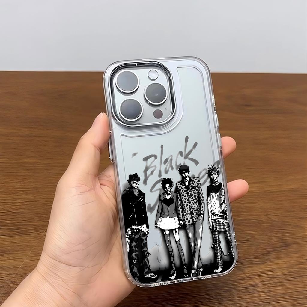 New Anime Cool Girl Phone Case For Nana Osaki Line iPhone 17 16e 16 15 14 13 12 11mini Pro Max X XR XSMAX 8 7 Air Plus Cover Y2K