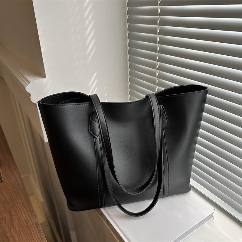 Soft face bag women's autumn and winter fashion casual large capacity shoulder tote bag