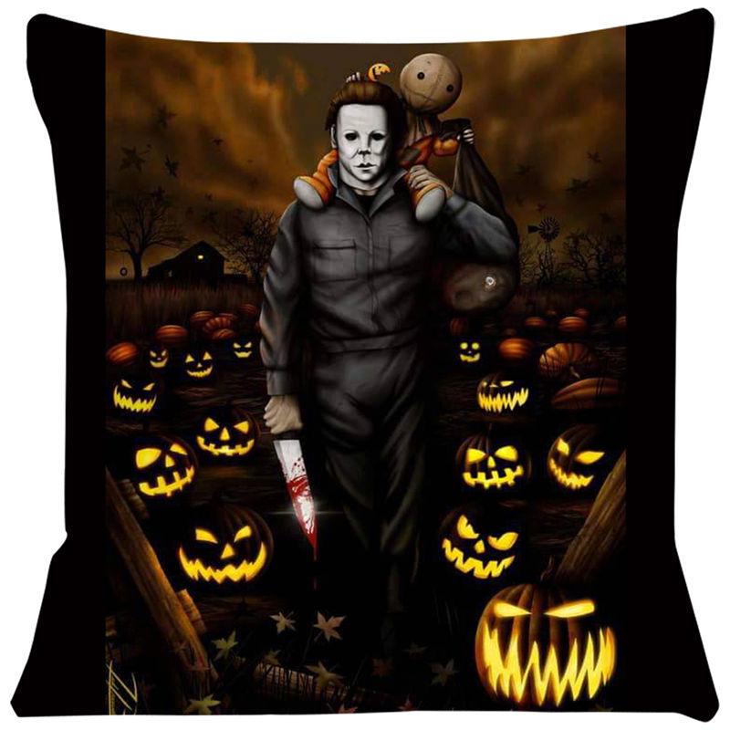 45x45cm Cushion Cover Movie Series Comfortable Short Plush Pillow Cases Chair Car Sofa Pillow Cover Home Decorative