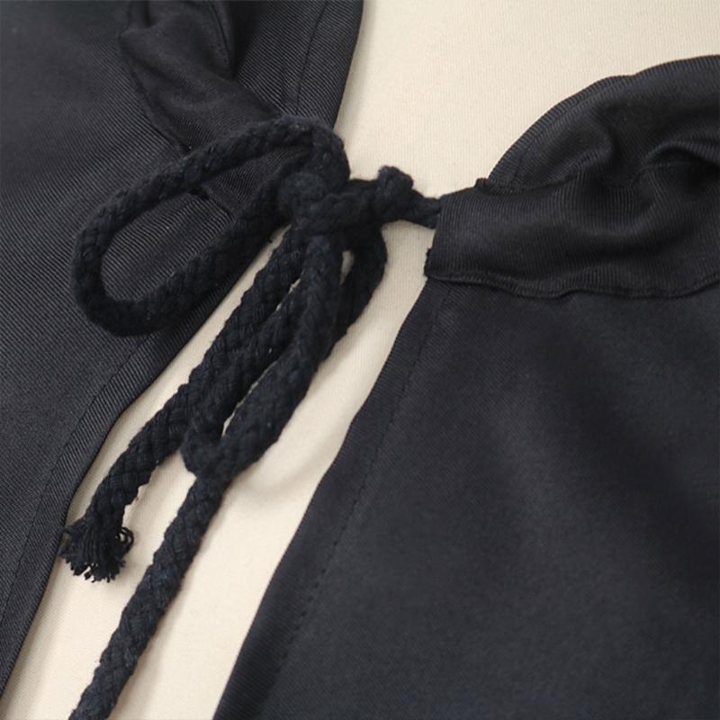 Medieval Cosplay Cloak Hospitaller Hooded Cape Medieval Cosplay  Cloak Costume White/Black Cape Halloween Cloak Costume