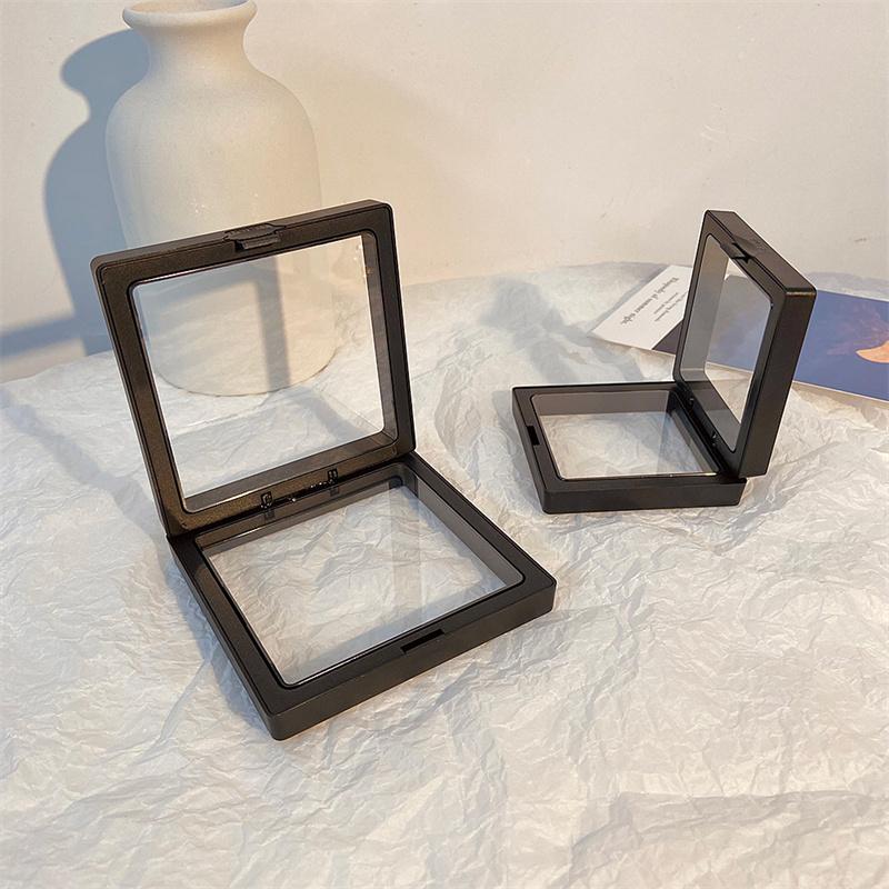 Pe Film Suspension Box Transparent Anti-Oxidation Earrings Necklace Ring Storage Box
