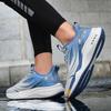 Outdoor Running Shoes Men Thick-Soled Wear-Resistant Casual Shoes Men Comfortable  Breathable Lace-Up Sports Shoes Men