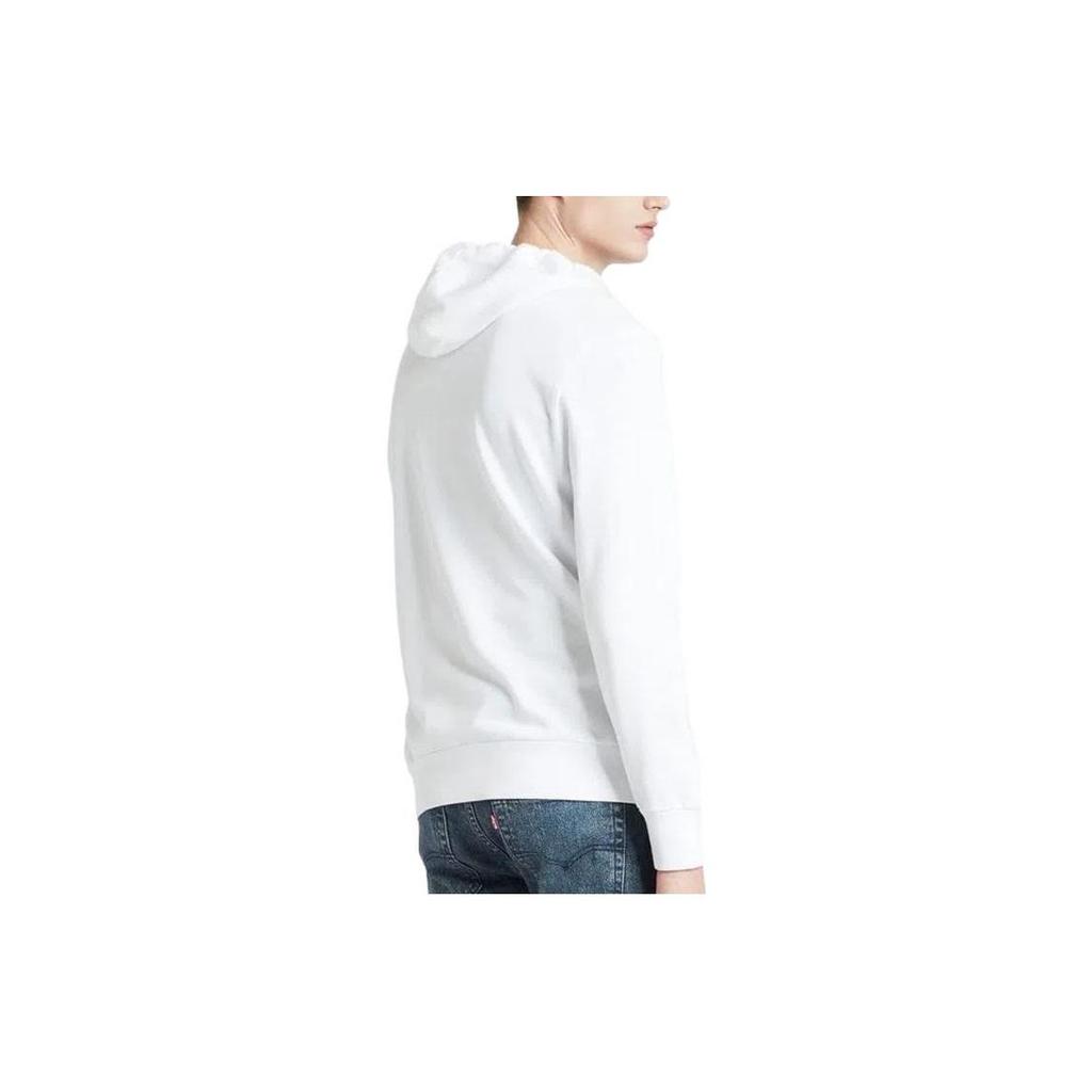 Levis Colorful Letter Pattern Hoodie Unisex Hoodies White 19622-0069