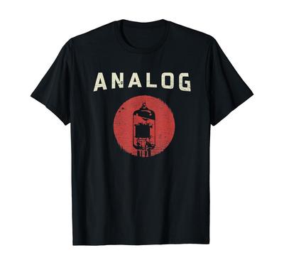 Vacuümbuizenversterker Analoog Vintage Retro Jaren '80 '90 T-shirt Unisex T-shirt