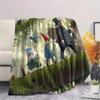 Over the Garden WallFlannel Blanket, High Quality Comfortable for All Seasons, Home Decor, Warmth and Comfort