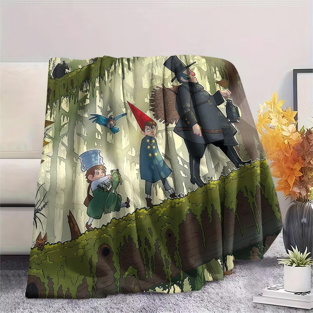 Over the Garden WallFlannel Blanket, High Quality Comfortable for All Seasons, Home Decor, Warmth and Comfort