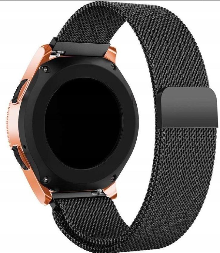 Steel Bracelet Strap for Samsung Galaxy Watch Active 2 20mm - Black