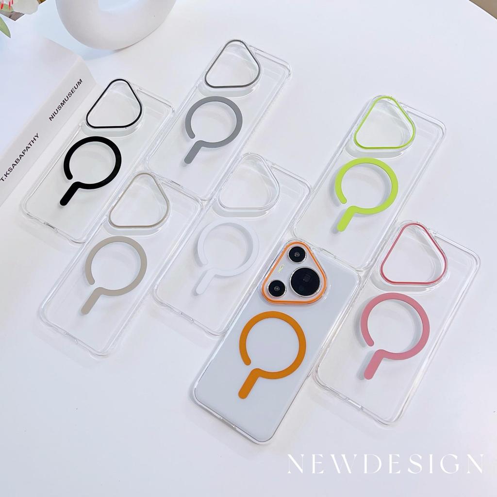 High Transparency P70A Phone Case: Unique Design, Drop-Proof, Magnetic Suction for P70PRO