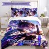 3pcs Demon Slayer3 Cover Set - Personalized Name, HD Printed Bedding with 1 Cover and 2 Pillowcases - Perfect for Home Decor, Easy Care